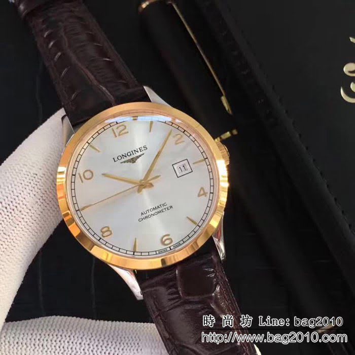 LONGINES浪琴 全自動機械 時尚男士腕表 WSS0960